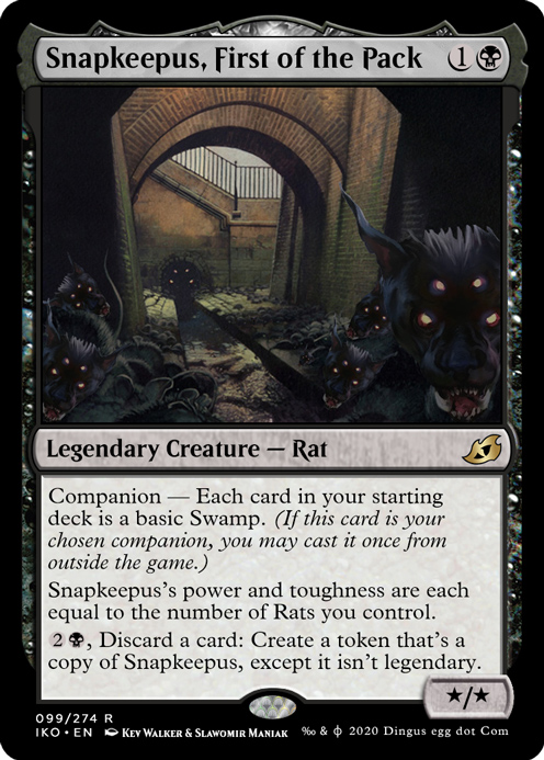 Snapkeepus, First of the Pack